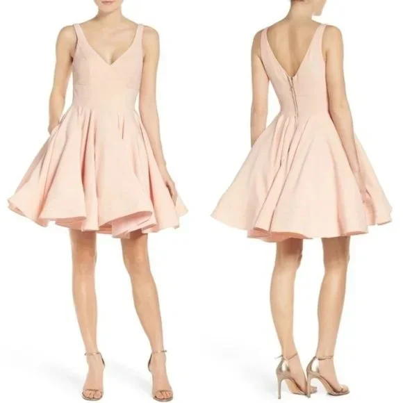 Mac Duggal | Dresses | New Ieena Mac Duggal Blush Vneck Sleeveless Fit Flare Cocktail Party Dress 2 | Poshmark Mac Duggal | Dresses | New Ieena Mac Duggal Blush Vneck Sleeveless Fit Flare Cocktail Party Dress 2 | Poshmark